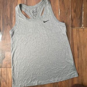 Nike Dri-FIT US Club Soccer Grey Performance Active Racerback Tank Top Women’s M